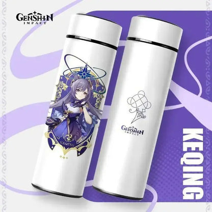Gourde Connectée Isotherme Genshin Impact 500ml (Intelligente)