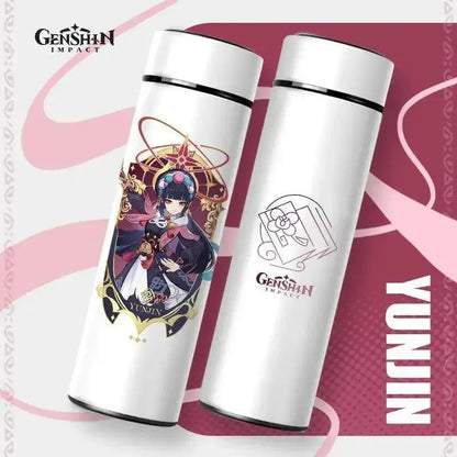 Gourde Connectée Isotherme Genshin Impact 500ml (Intelligente)