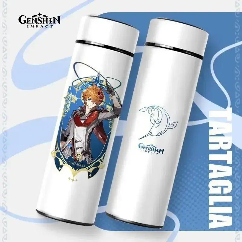 Gourde Connectée Isotherme Genshin Impact 500ml (Intelligente)