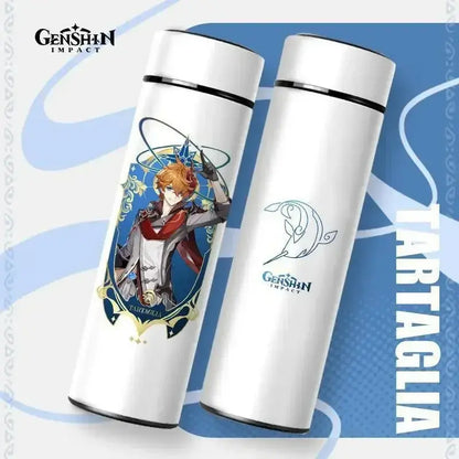 Gourde Connectée Isotherme Genshin Impact 500ml (Intelligente)
