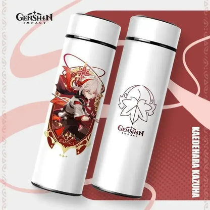 Gourde Connectée Isotherme Genshin Impact 500ml (Intelligente)