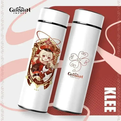Gourde Connectée Isotherme Genshin Impact 500ml (Intelligente)