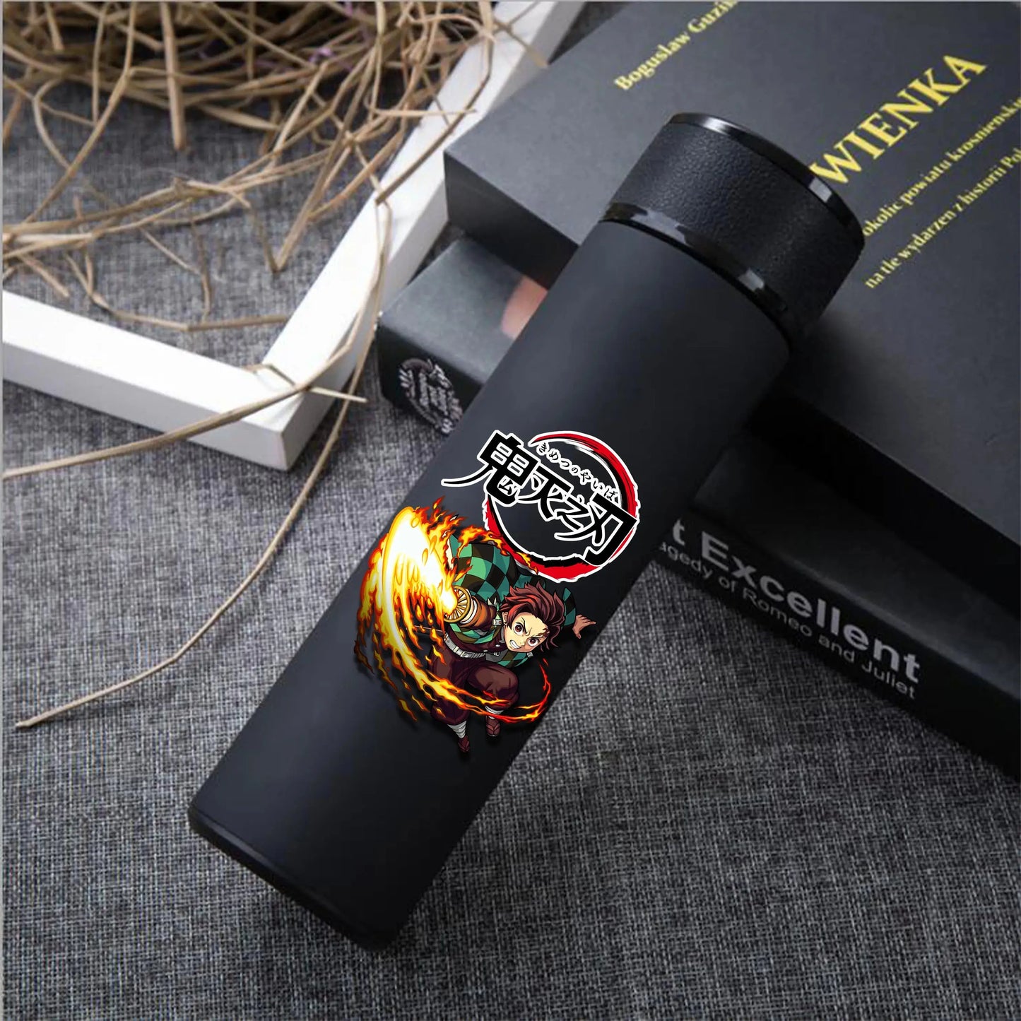 Gourde Connectée Manga Anime Demon Slayer 500ml (Intelligente)