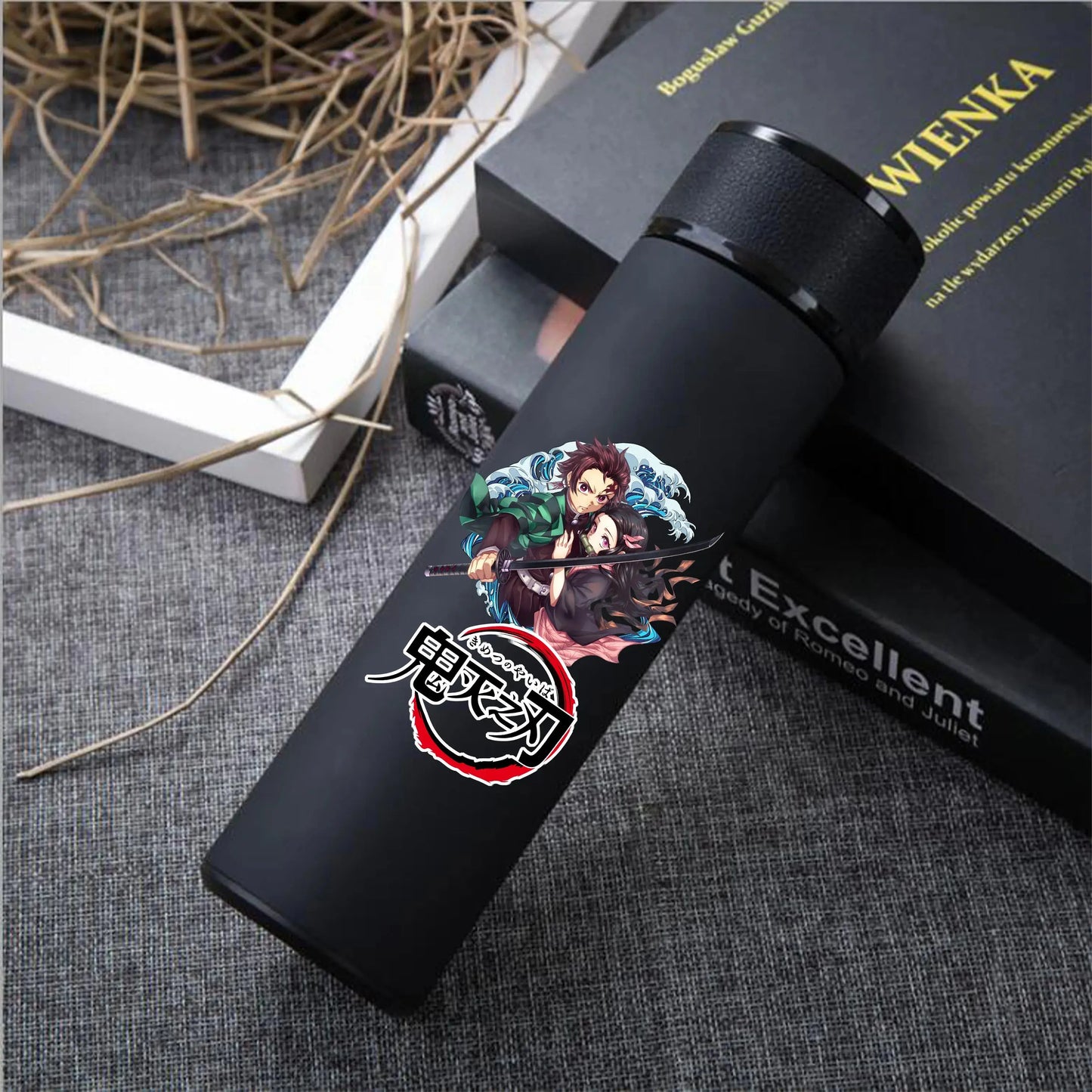 Gourde Connectée Manga Anime Demon Slayer 500ml (Intelligente)
