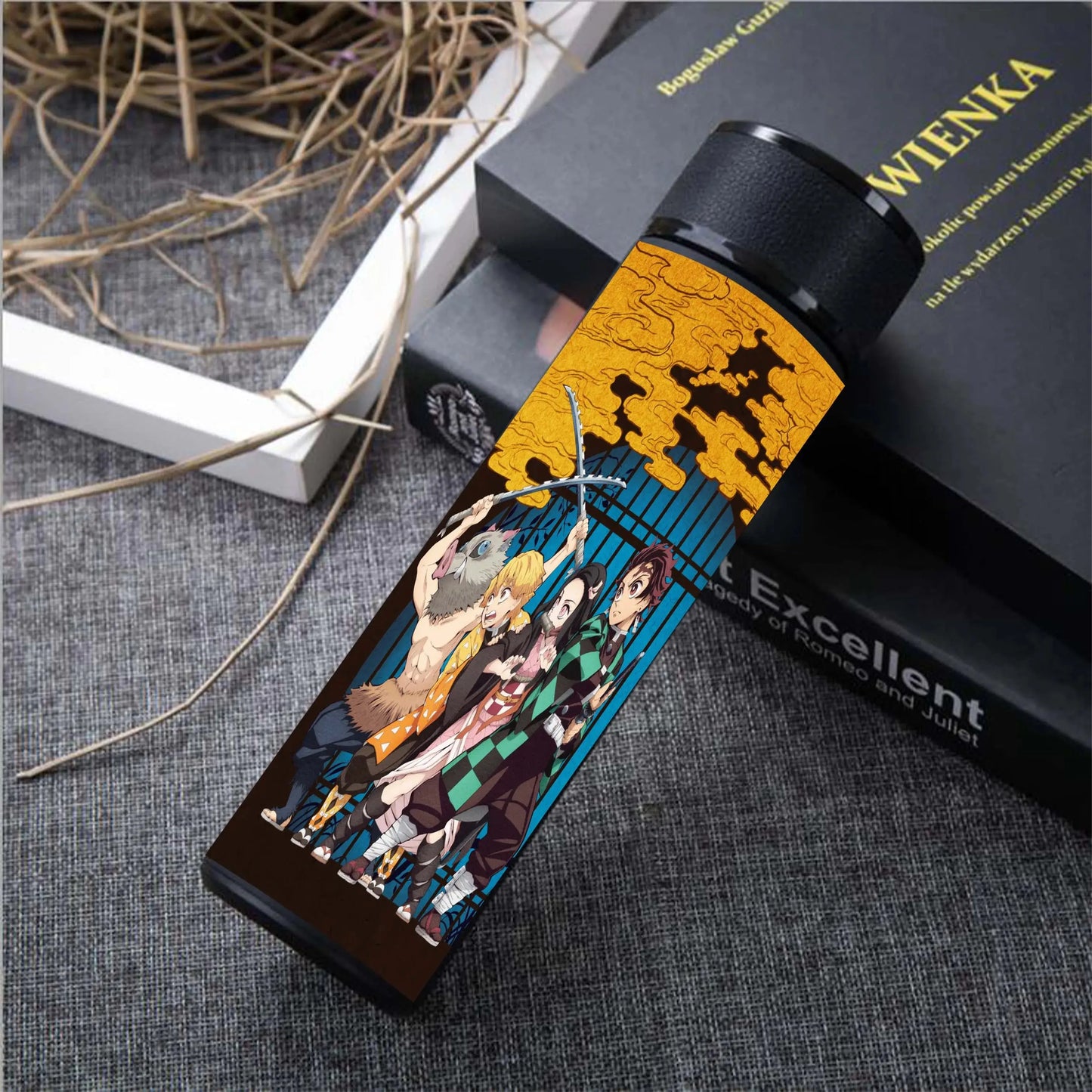 Gourde Connectée Manga Anime Demon Slayer 500ml (Intelligente)