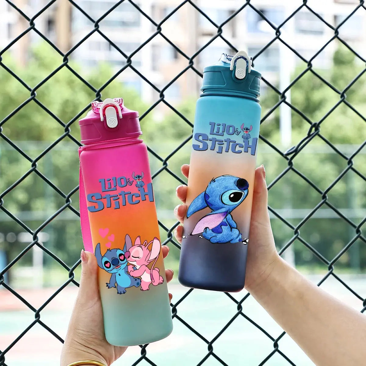Gourde Eau Disney Lilo et Stitch Gourde Rose 750ML