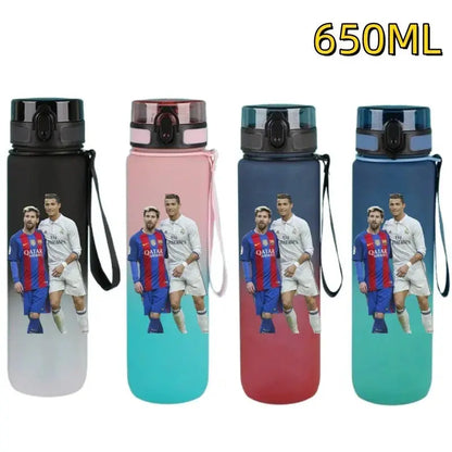 Gourde FIFA Football Star Ronaldo Messi 650ml