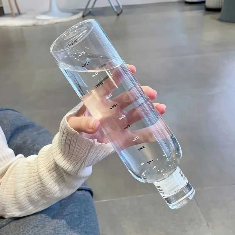 Gourde Graduée Heure 500ml (Blanche)