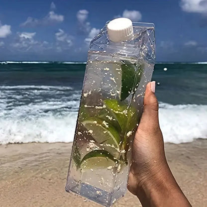 Gourde Lait Transparent 1000ml
