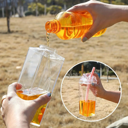 Gourde Lait Transparent 1000ml