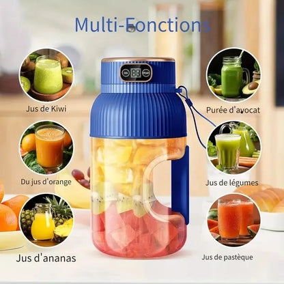 Gourde Mixeur 1200ml (Bleu)
