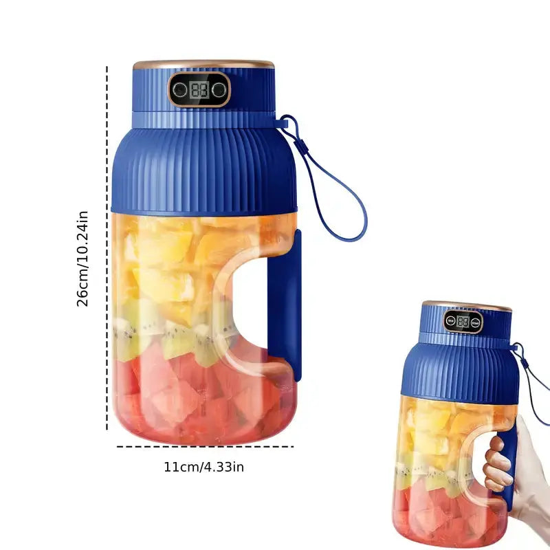 Gourde Mixeur 1200ml (Bleu)
