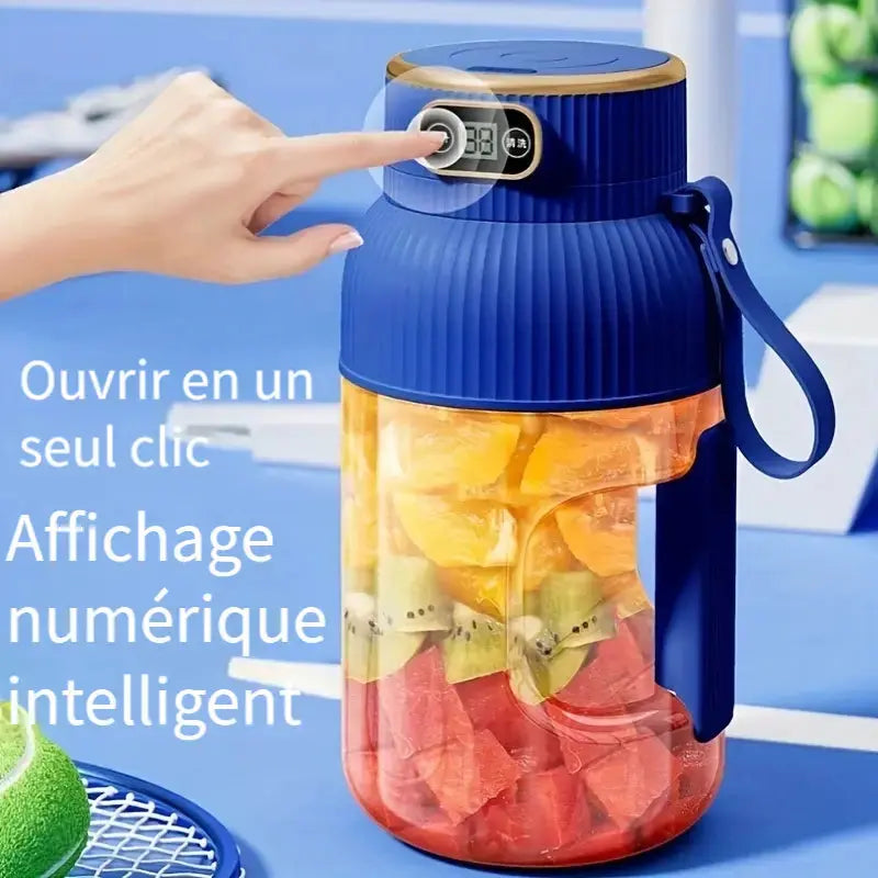 Gourde Mixeur 1200ml (Bleu)