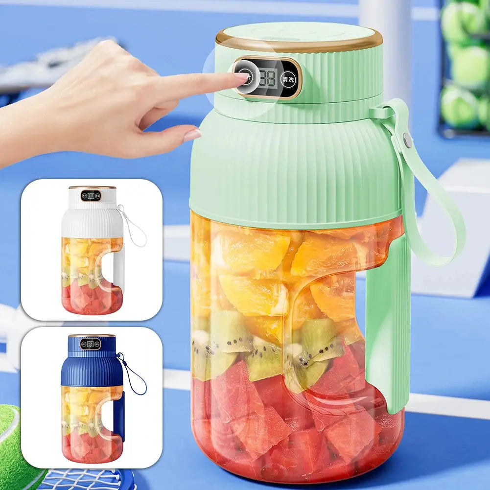 Gourde Mixeur Smoothie 1200ml (Vert)