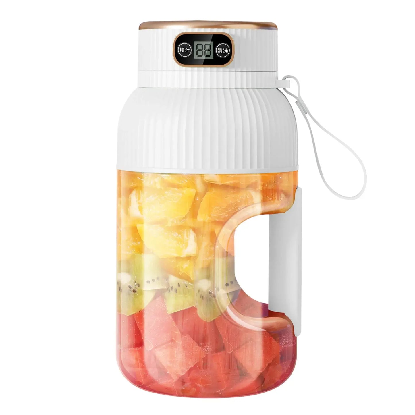 Gourde Mixeur Sport 1200ml (Blanc)