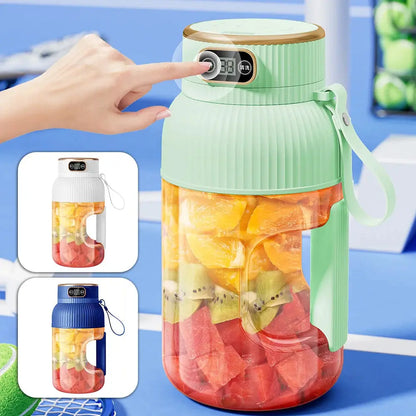 Gourde Mixeur Sport 1200ml (Blanc)