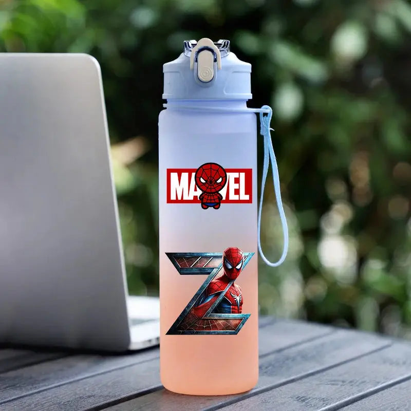 Gourde Spiderman 750ML (Lettre A-Z)