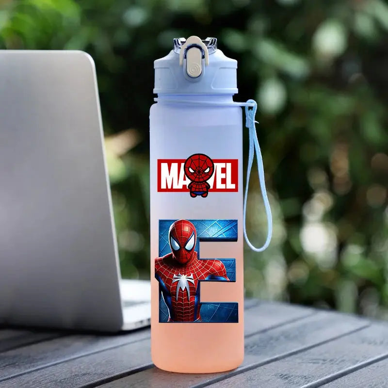 Gourde Spiderman 750ML (Lettre A-Z)