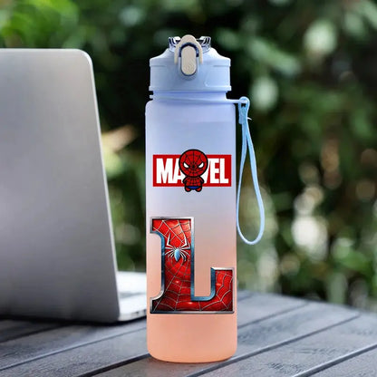 Gourde Spiderman 750ML (Lettre A-Z)