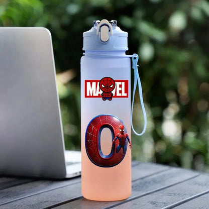 Gourde Spiderman 750ML (Lettre A-Z)