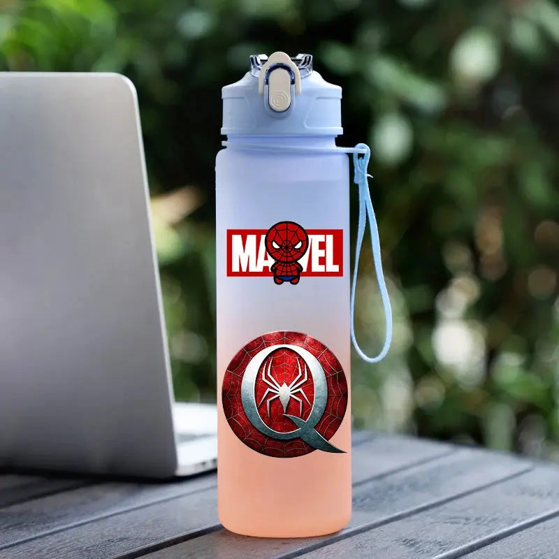 Gourde Spiderman 750ML (Lettre A-Z)