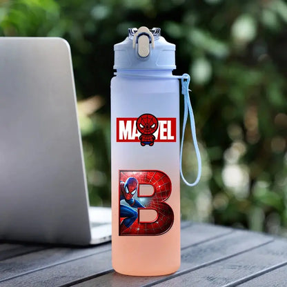 Gourde Spiderman 750ML (Lettre A-Z)