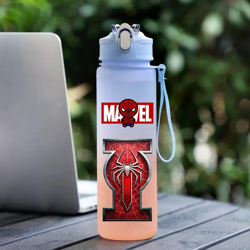 Gourde Spiderman 750ML (Lettre A-Z)