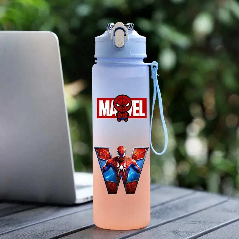 Gourde Spiderman 750ML (Lettre A-Z)
