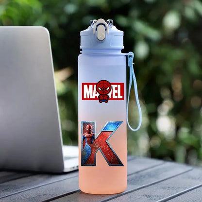 Gourde Spiderman 750ML (Lettre A-Z)