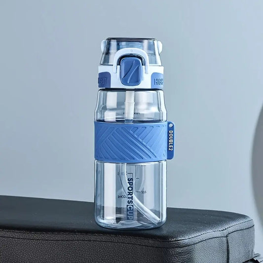 Gourde Sportive Bleu 1 Litre (Graduée)