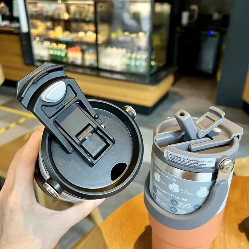 TYESO Gourde Thermos Vacuum Bottle