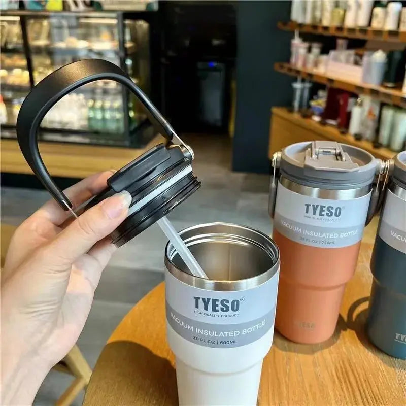 TYESO Gourde Thermos Vacuum Bottle