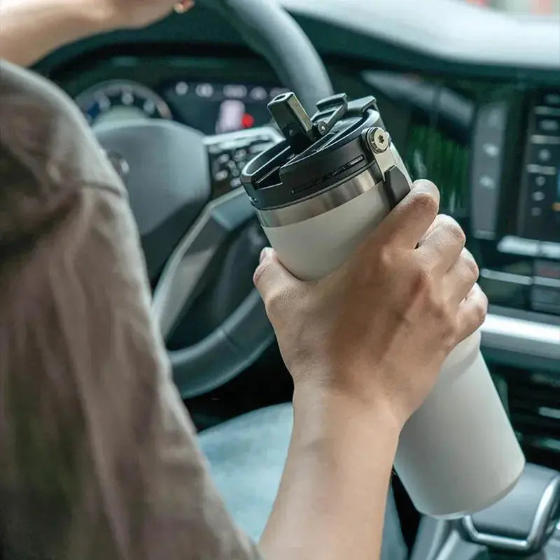 TYESO Gourde Thermos Vacuum Bottle