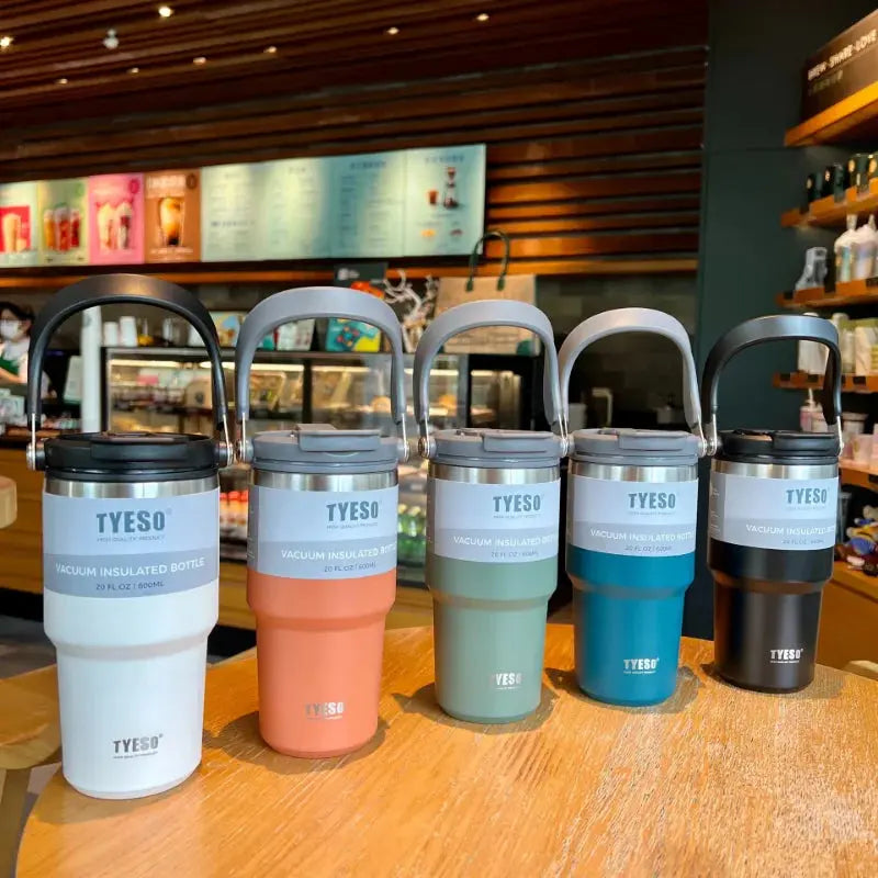 TYESO Gourde Thermos Vacuum Bottle
