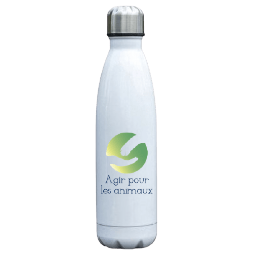Gourde Inox Agir pour les Animaux