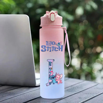 Bouteille d'Eau Stitch 750ML (Lettre A-Z)