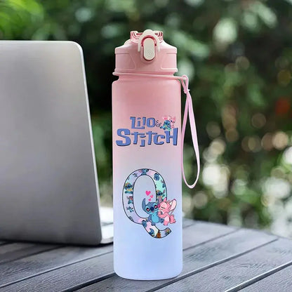 Bouteille d'Eau Stitch 750ML (Lettre A-Z)
