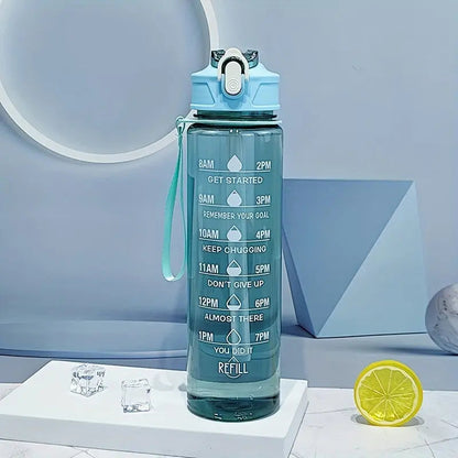 Gourde d'Eau de motivation 750ML