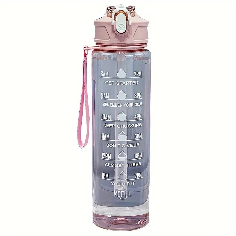 Gourde d'Eau de motivation 750ML