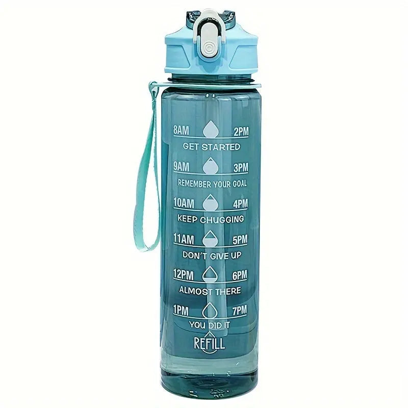 Gourde d'Eau de motivation 750ML