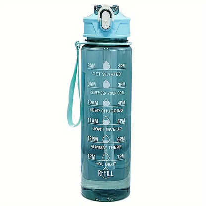 Gourde d'Eau de motivation 750ML