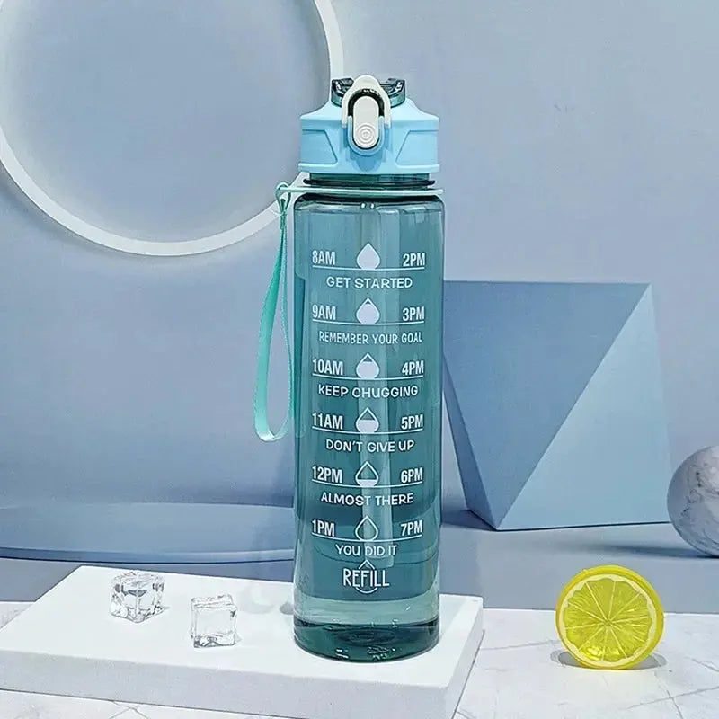 Gourde d'Eau de motivation 750ML