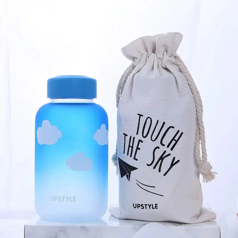 Gourde d'Eau en Verre Borosilicate avec Manchon 600ml