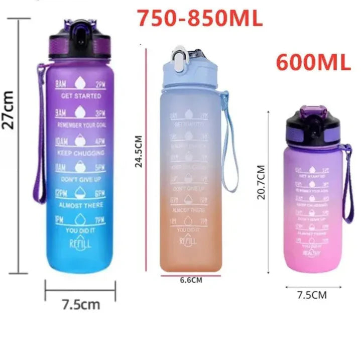 Gourde motivation enfants 600 ml