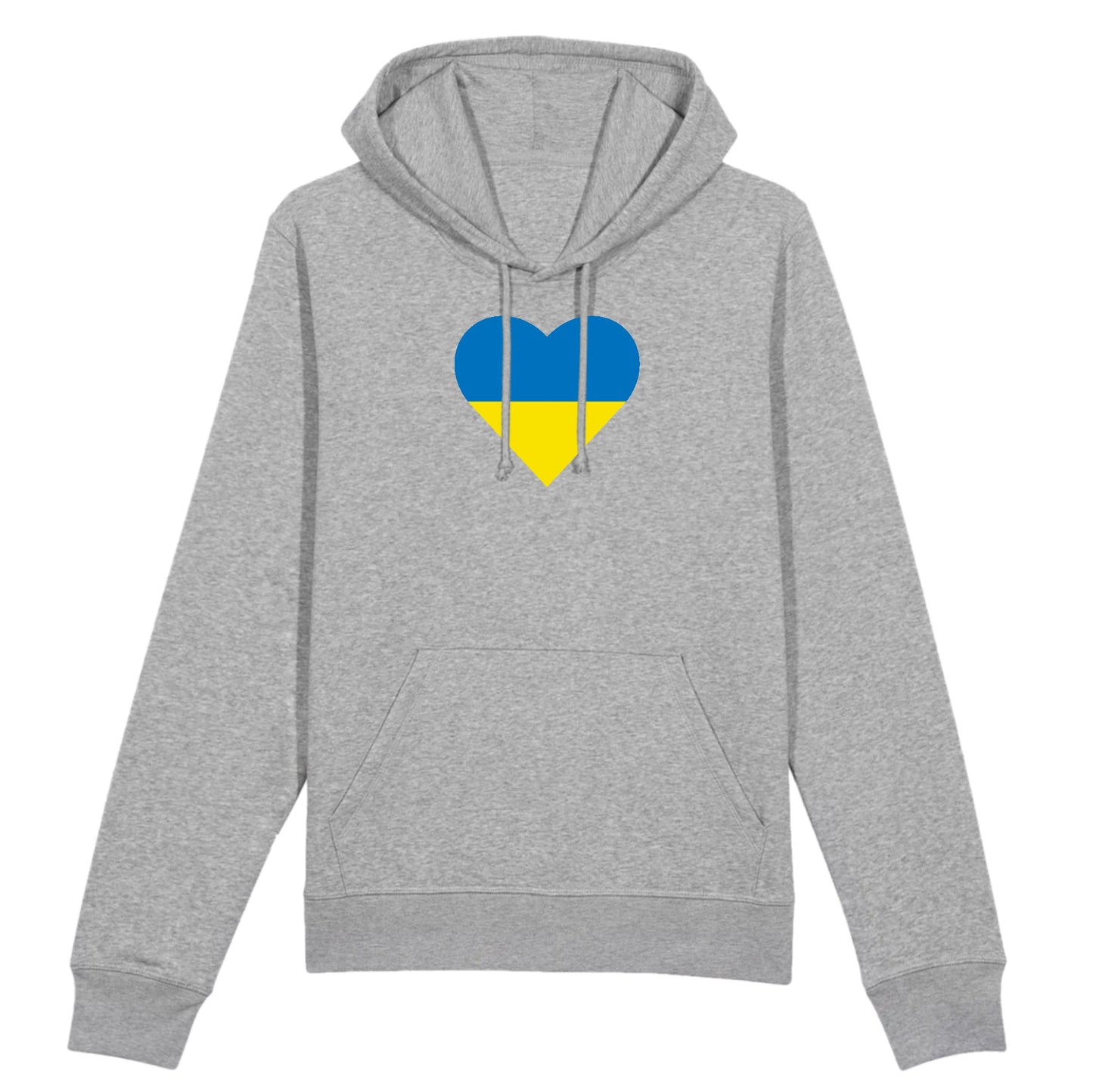 Sweat à capuche Ukraine Coeur