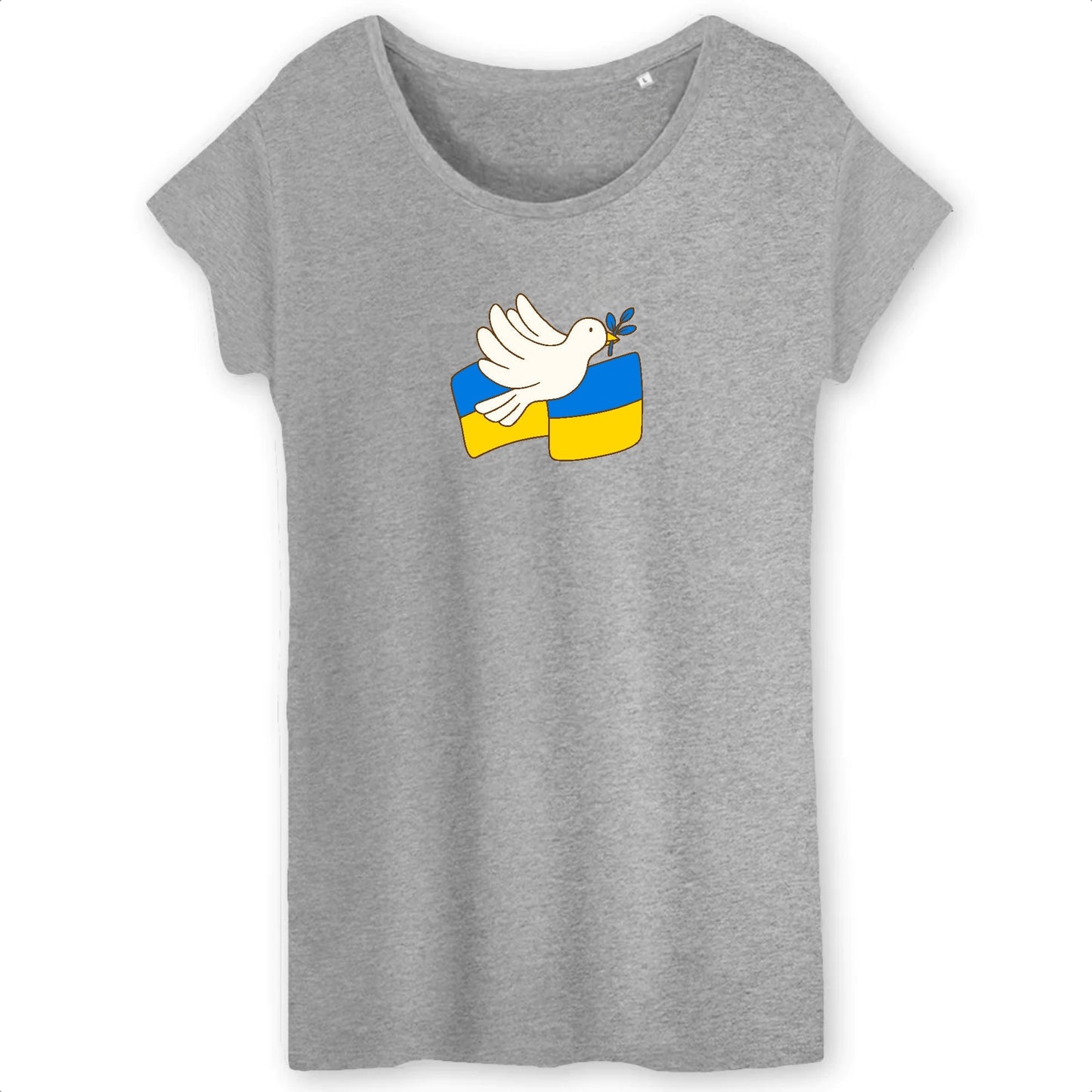 T shirt Femme Ukraine appel à la paix