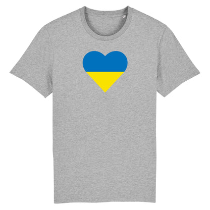 T shirt Ukraine Coeur
