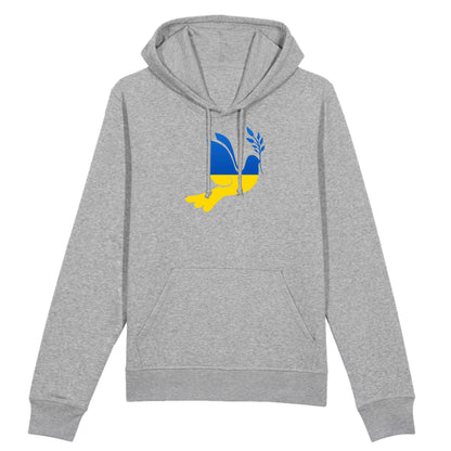 Sweat à capuche Ukraine Colombe de la Paix