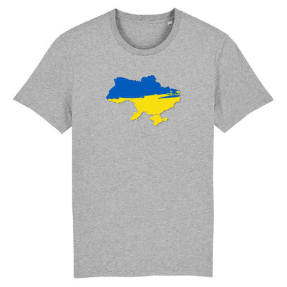 T shirt Ukraine carte