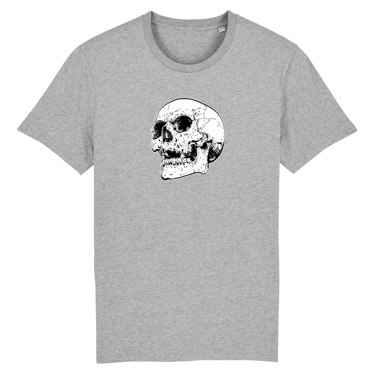 T shirt Unisex Tête de Mort peur